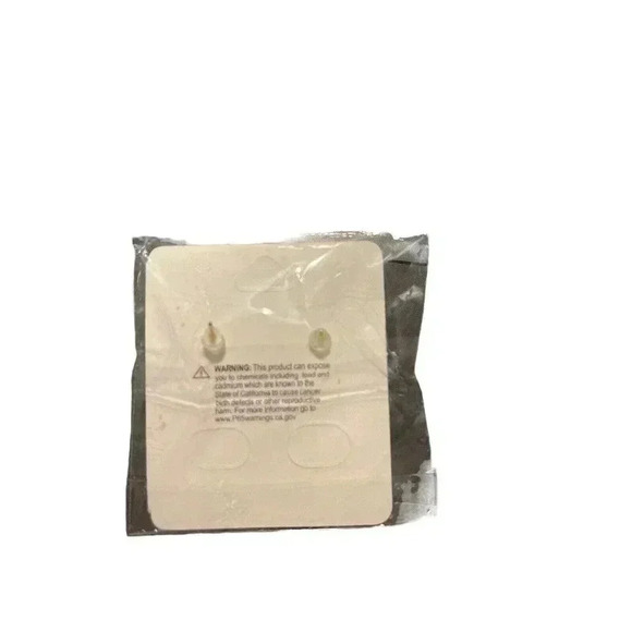 FASHION JEWELRY PEACH OVAL EARRINGS - Picture 2 of 2